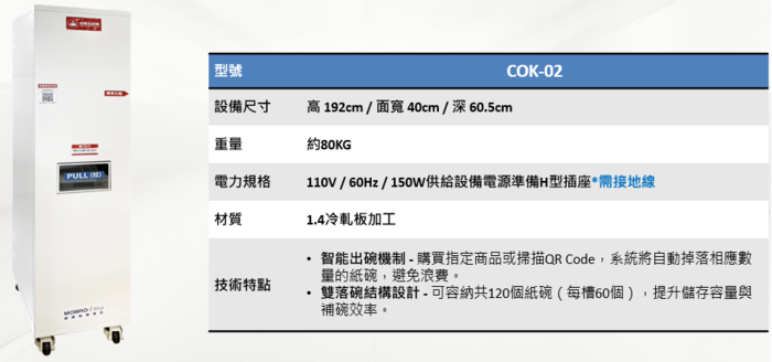 自動出碗機圖片